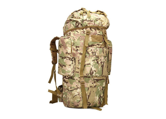Карман молнии военных тактических рюкзаков 65Л полиэстер внутренний с подгонянным логотипом