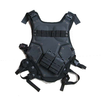 Черный водоустойчивый тактический рюкзак поля с 2 передними карманами
