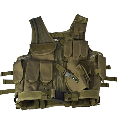 Регулируемый военный тактический жилет со съемным материалом нейлона плечевых ремней