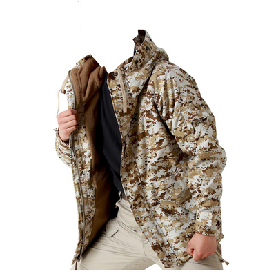 Зимы армии США носки Softshell куртка раковины военной тактической мягкая