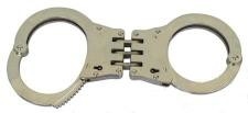 качество  Self Defense Anti Riot Police Equipment Carbon Steel NIJ Real Police Handcuffs фабрика