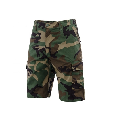 качество  Woven Military Men Tactical Short Pants OEM Waterproof Woodland Camo фабрика