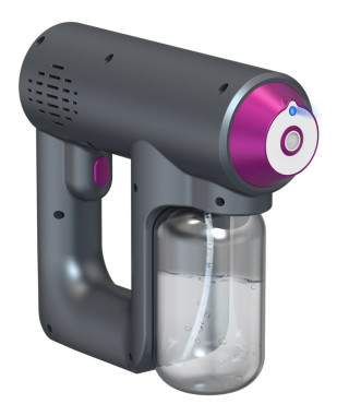 DEPOSON BLUAMEC Nano Sanitizing Sprayer: 350 мл очиститель озоновой воды с батареей емкостью 2500 мАч для внутренних и наружных помещений