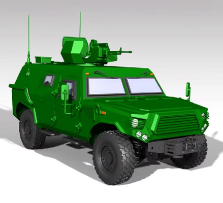 800cc Дисплея двигателя 3 Амфибийные военные бронемашины