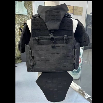 Оптовая тактическая защитная форма с защитой ног NIJ и скрытыми мешками.