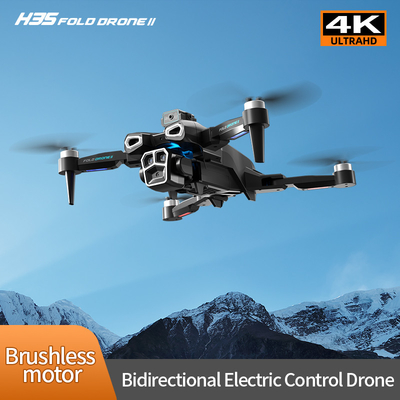 Профессиональный 4K HD ESC с двойной камерой Мини-Дрон H35 Бесбросовый оптический поток WIFI Квадрокоптер Удаленное управление препятствий