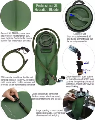 3L Tactical Molle рюкзак для езды на велосипеде ходьбы бег горнолыжный рюкзак для хранения воды