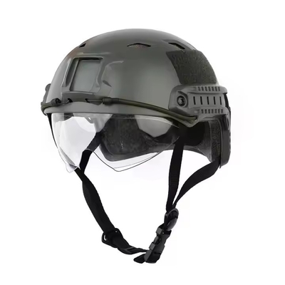 Clear Visibility Ballistic Protection Helmet for Customer Requirements