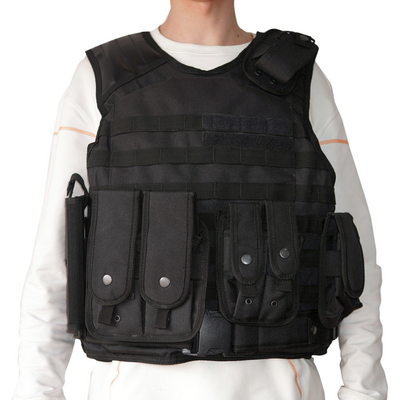 Легкий жилет для носителей пластинки SWAT 2,5 кг Nylon Molle System с съемными ремнями для плеч
