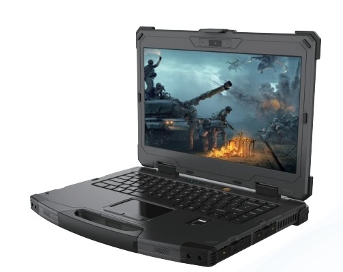 Военный подкрепление notebook, подкрепление лабтоп, 14-дюймовый одноэкранный прочный портативный ноутбук