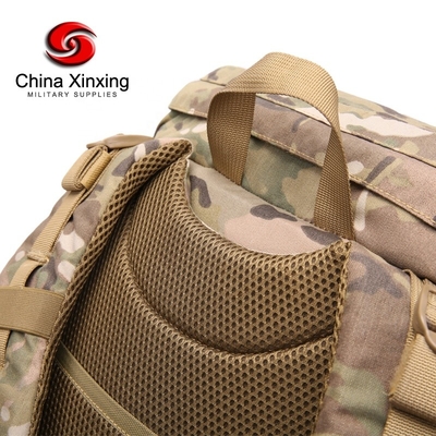 Изготовленный на заказ пеший военный тактический рюкзак камуфлирует водоустойчивые 50*35*20cm