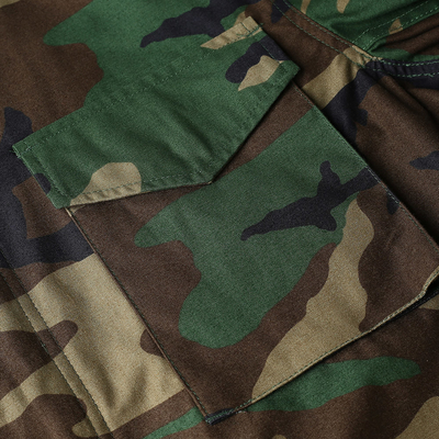 Прованское зеленое камуфлирование OEM клобука военной тактической носки M65 съемное