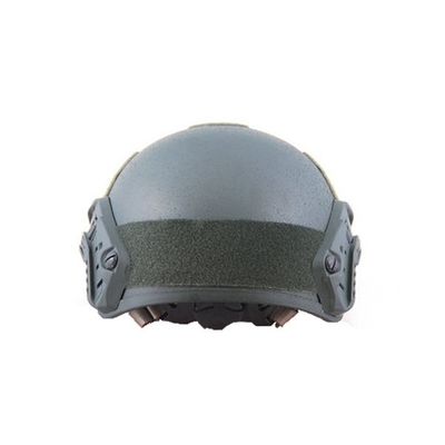 Зеленый цвет черноты уровня IIIA шлема высокого отрезка ODM OEM баллистический